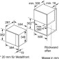 Microondas Bosch BEL523MS0, integrable