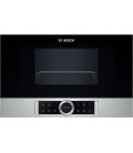 Microondas Bosch BFL634GB1, 21l, Integr., s/Marco