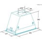 Grupo Filtrante Edesa ECG5811X, 60cm, integrable