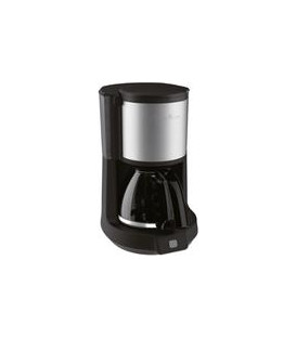 Cafetera Goteo Moulinex FG370811, 15Tz, Inox-Negro