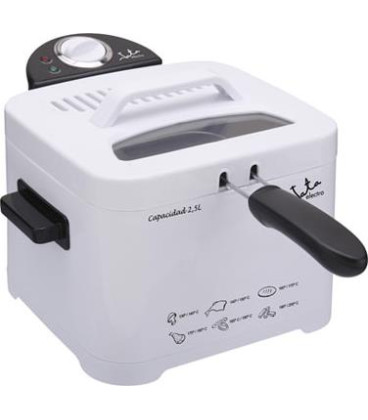 Freidora Jata FR278, 2.5l, BLANCA