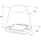 Campana Isla Turboair GIOIAWHF50, Blanco, 581m/h Campana Isla Turboair GIOIAWHF50, Blanco, 581m/h