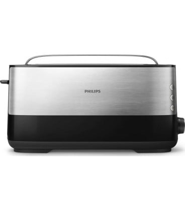 Tostador Philips HD269290, ranular larga, Negro-In Tostador Philips HD269290, ranular larga, Negro-In