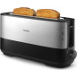 Tostador Philips HD269290, ranular larga, Negro-In Tostador Philips HD269290, ranular larga, Negro-In