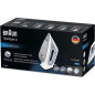 Plancha vapor Braun SI3054GY, 2400w, 180gr/m Plancha vapor Braun SI3054GY, 2400w, 180gr/m