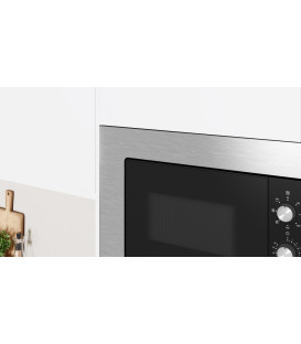 Microondas Balay 3CG6112X3, 20L, Negro/inox, Grill