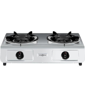 Hornillo Vitrokitchen 260IB, 2 fuego, Triple inox,