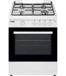 Cocina Corbero CCSF60420BW, 4 fuegos, 60cm, Blanca