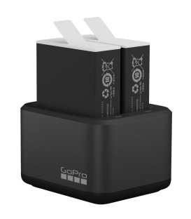 Baterias GOPRO ADDBD211EU Cargador dual+ bateria (