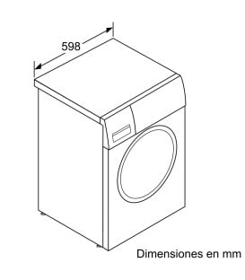 Lavadora Bosch WGG254ZXES, 10kg, 1400rpm, A, Inox