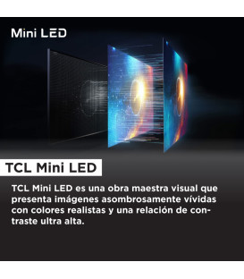 TV 65 TCL 65C805 MINILED GoogleTV 100/120/144Hz