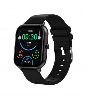 Smartcwatch DCU 34157025, curved glass pro negro n