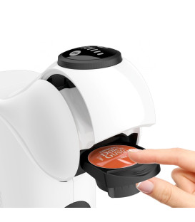 Cafetera DG Krups KP2431AS, GenioS Blanca