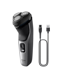 Afeitadora Philips S314300, Seco y Mojado, Plata