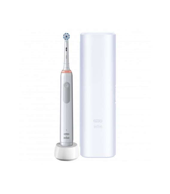 Cepillo Dental Braun Oral-B Pro3 3500, Blanco+Estu