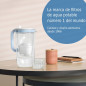 Jarra filtrante de Cristal Brita 1050449, 1F MXPRO Jarra filtrante de Cristal Brita 1050449, 1F MXPRO