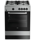 Cocina Beko FSG62000DXL, 4 fuegos