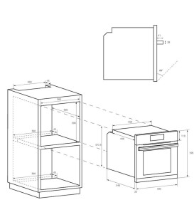 Horno Candy FIDCX100, 70L, A, Estatico