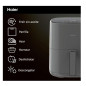 Freidora AirFry Haier HAF5P011, 5L, 6in1, digital,