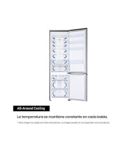 Combi Samsung RB38C600CS9EF, 203x60, inox, c