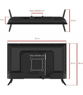 LED 24\\" GRUNKEL LED24IV2 12VOLTIOS