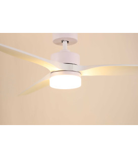 Ventilador Techo Grunkel SKYECO52, Blanco, 132cm,