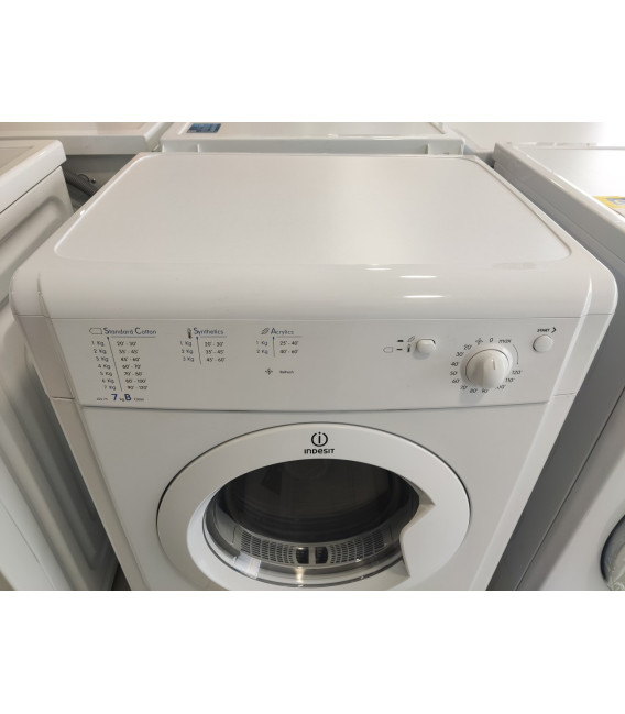 Secadora Indesit IDV75EU, evacuacion, 7k B