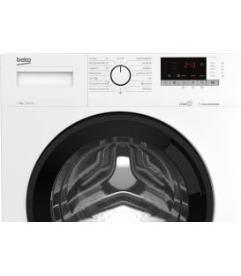 Lavadora Beko WTA9715XW, 9kg, 1400rpm, A, Vapor