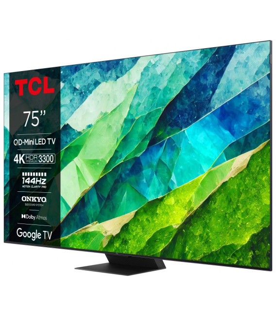 Tv TCL 75C855, step up miniled