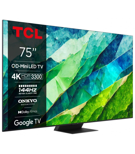 Tv TCL 75C855, step up miniled