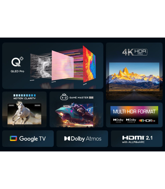TV TCL 43C655, QLED / Dolby Atmos & Dolby Vision