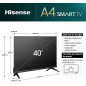 TV HISENSE 40A4N FHD Smart TV