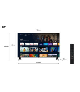 TV TCL 32S5400A, 32 HD  AndroidTV 50/60Hz LED Dire