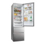 Combi Haier 3P HTW5620ENMG, 205x60cm, NF, E, Inox,