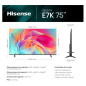 TV 75 Hisense 75E7KQ, direct led, Quantum Dot Colo