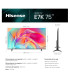 TV 75 Hisense 75E7KQ, direct led, Quantum Dot Colo