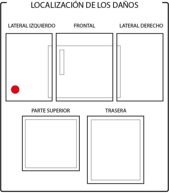 FRIGORIFICO 1P CORBERO ECFMMB43BLGL, 49x48cm, F, M