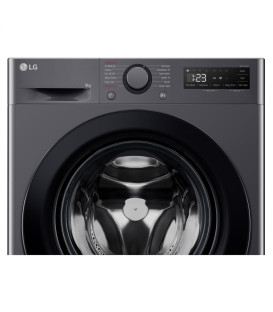 Lavadora LG F4WR5009A6M, 9kg, 1400rpm, A-10%, inox