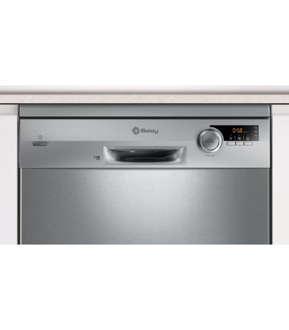 Lavavajillas Balay 3VS572IP, 13 cub, E, 3ªB, Inox