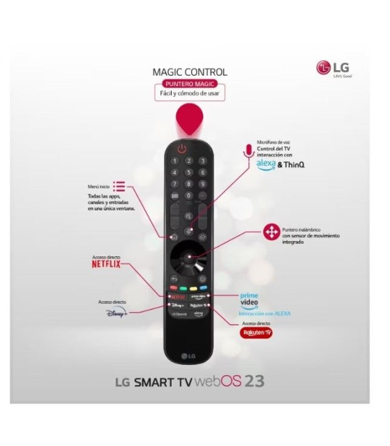 Tv 65 LG 65QNED826RE Tv 65¨ (164cm) 4K QNED. Smar