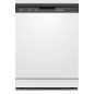 Lavavajillas Midea MFD60S080WES, 12 cub, E, Blanco