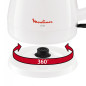 Hervidor Moulinex BY150100, 1.5L, 2400w, blanco