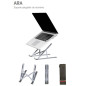 Soporte FLUX 00143, ordenador portatil, aluminio, Soporte FLUX 00143, ordenador portatil, aluminio,