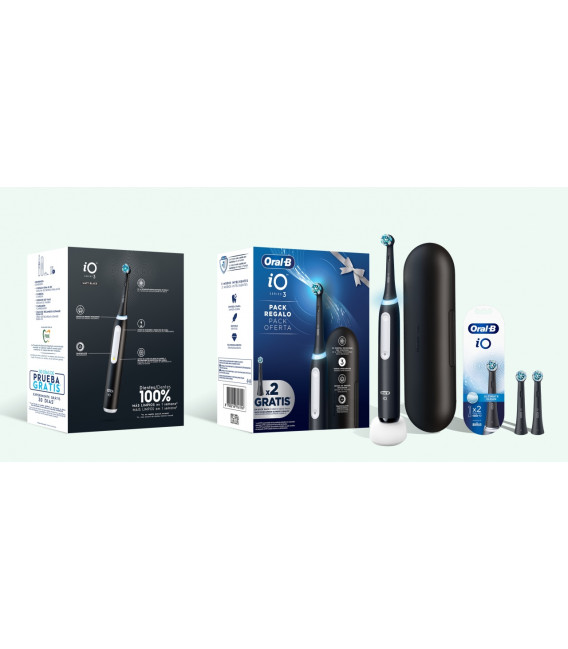 Cepillo Dental Braun Oral-B IO3NEGROREFILL