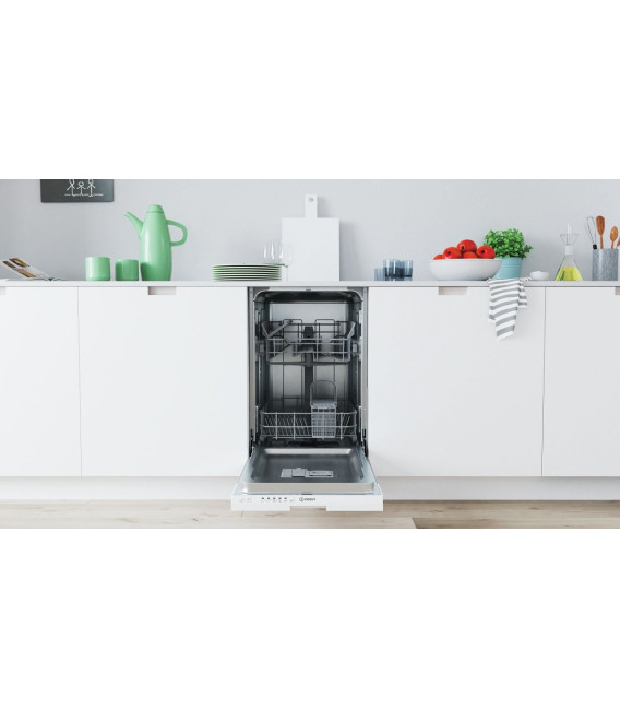 Lavavajillas Indesit DI9E2B10, 9Cub, 45cm, Integr.