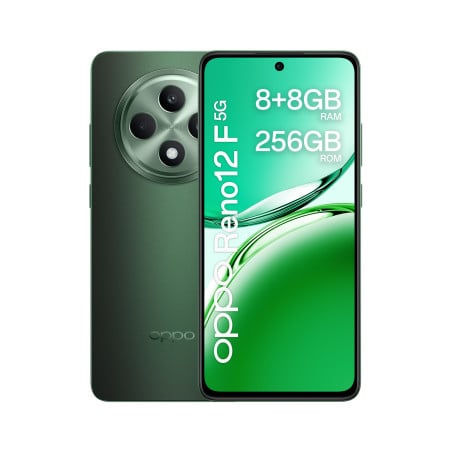 Reno12 F 5G 16,9 cm (6.67) SIM doble Android 14 USB Tipo C 8 GB 256 GB 5000 mAh Negro, Verde