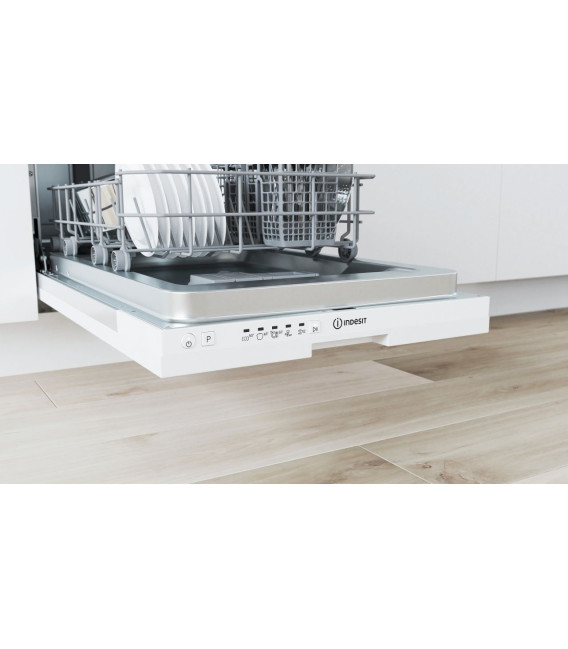 Lavavajillas Indesit DI9E2B10, 9Cub, 45cm, Integr.