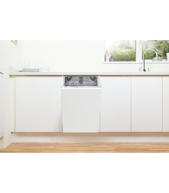 Lavavajillas Indesit DI9E2B10, 9Cub, 45cm, Integr.