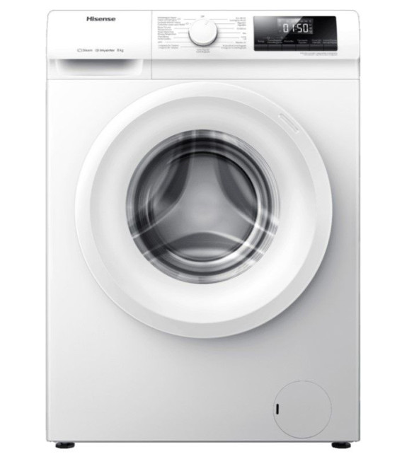 Lavadora Beko WRA8615XW, 8kg, 1200rpm, A, Vapor