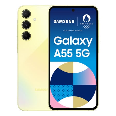 Galaxy A55 5G 16,8 cm (6.6) Ranura híbrida Dual SIM Android 14 USB Tipo C 8 GB 128 GB 5000 mAh Amarillo